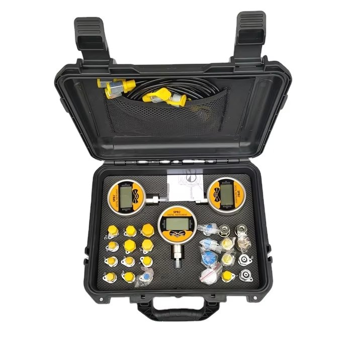 Hydraulic Gauge 0-3500 Hydraulic Pressure Test Gauge Set Diagnostic YBS-80 230504406 0-60MPa Test Kits