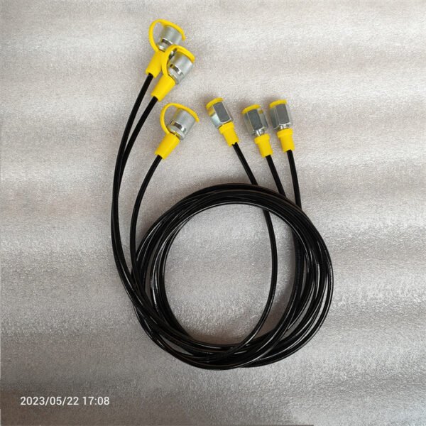 Hydraulic Gauge 0-3500 Hydraulic Pressure Test Gauge Set Diagnostic YBS-80 230504406 0-60MPa Test Kits - Image 7