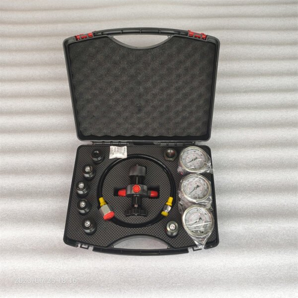 XZGK-01 Pressure Test Kit FPU-1 Energy Accumulator Nitrogen Filling Tool Seven-in-one Excavator Hydraulic Pressure Kit - Image 3