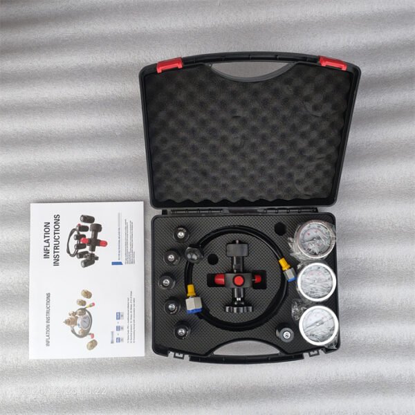 XZGK-01 Pressure Test Kit FPU-1 Energy Accumulator Nitrogen Filling Tool Seven-in-one Excavator Hydraulic Pressure Kit - Image 4