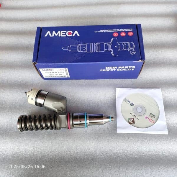 Diesel Fuel Injector 355-6110 3556110 for Caterpillar C13 C15 Engine 374-0750 618-0750 239-4909 Common Rail Fuel Injector - Image 6