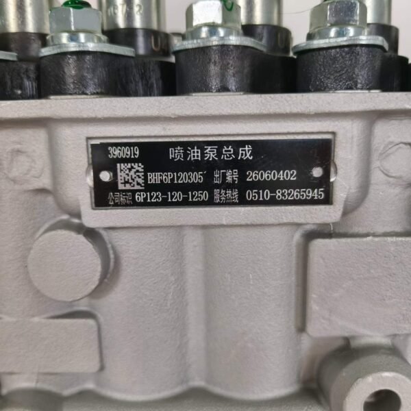 Fuel Injection Pump 3960919 for Engine B5.9 Series Weifu BHF6P120005 Cummins 6BTAA Fuel Pump - Image 4