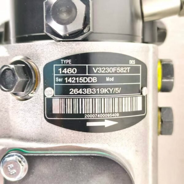 Fuel Injection Pump 2643C643 2643B319KY for Perkins Engine 1004-4 1004G 3348F820G V3230F582T Injection Pump - Image 4